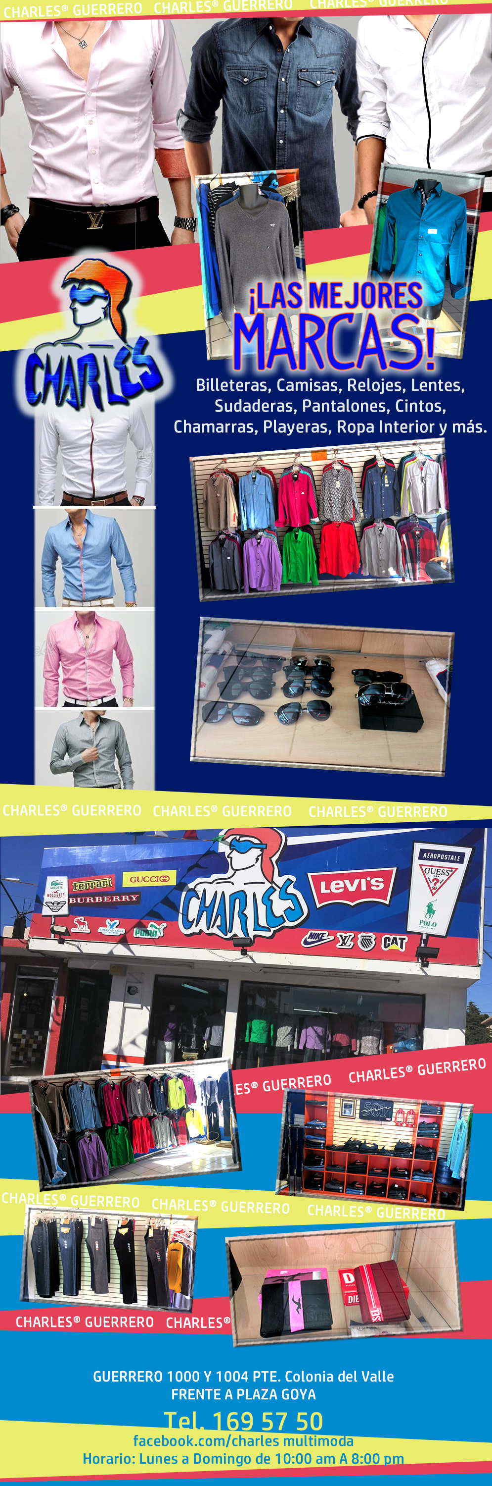 CHARLES® GUERRERO en Ciudad Obregón anunciado por