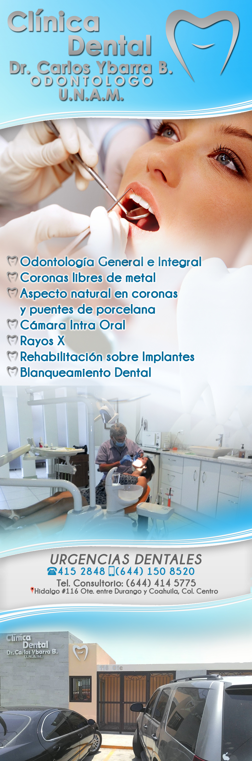 Dr. Carlos Ybarra Beltran-Cirujano Dentista    