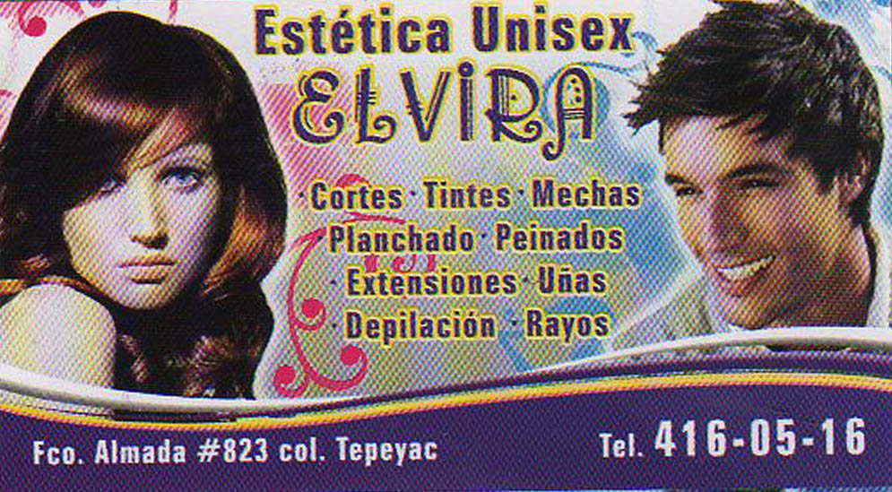 Estética Unisex Elvira-Cortes, Tintes, Mechas, Planchado, Peinados, Extensiones, Uñas, Depilación, Rayos..