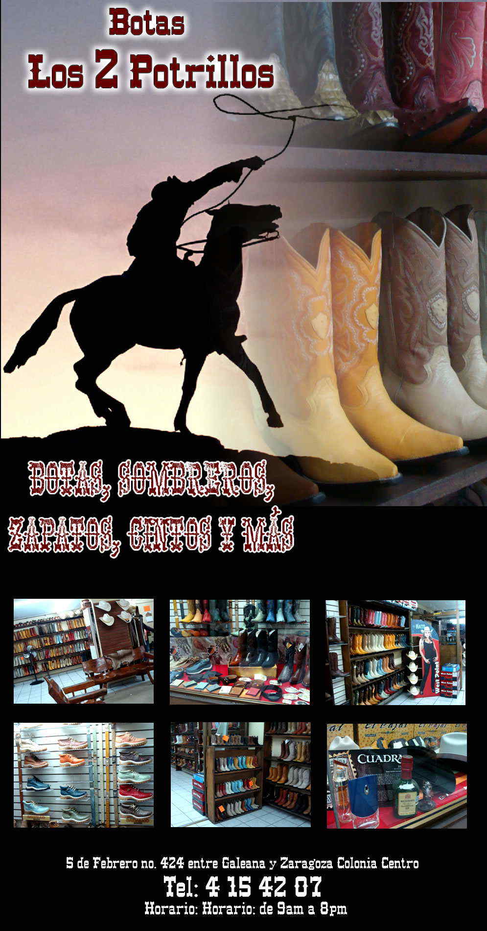 Botas Dos Potrillos