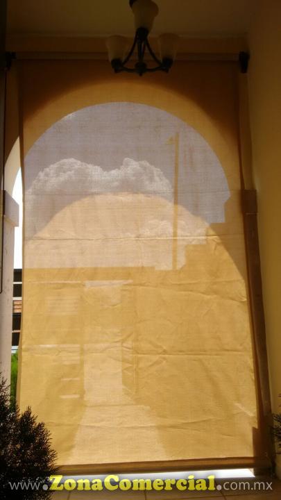 CORTINAS ENRROLLABLES
PROTECCION CONTRA LOS RAYOS SOLARES PARA SUS PUERTAS