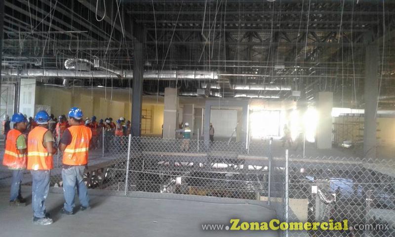 Realizacion de trabajos en instalaciones de Liverpool galerias