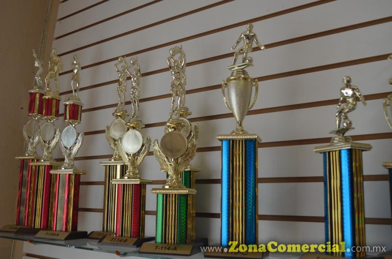 Contamos con todo tipo de Trofeos, medallas y Reconocimientos.Placas en cristal grabado, Reconocimientos ejecutivos y promocionales. Trofeos e impresion fotogrÃ¡fica a color en platos y tazas. Reconocimiento en madera y medallas. Sublimados y personalizadores. 