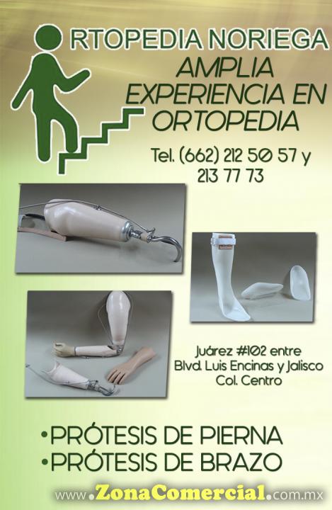 Prótesis en Ortopedia Noriega