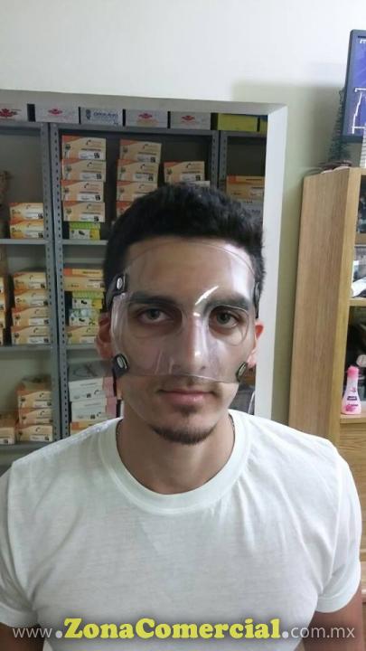 Máscaras para proteger la nariz.
Es fabricada a la medida de cada cliente.
