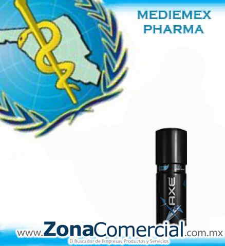 MEDIEMEX PHARMA S.A. DE C.V. - DESODORANTE EN AEROSOL AXE