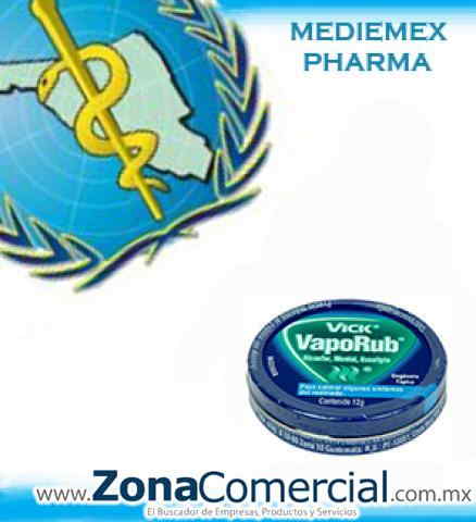 MEDIEMEX PHARMA S.A. DE C.V. - VICK VAPORUB LATA