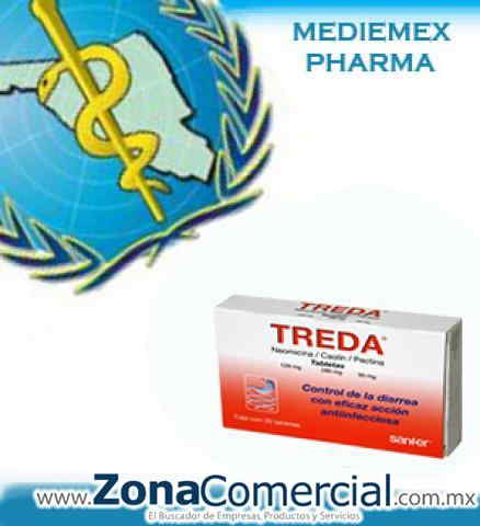 MEDIEMEX PHARMA S.A. DE C.V. - TREDA TABLETAS