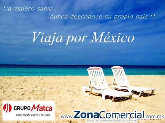 Grupo Matca viajes (Hermosillo) - GRUPO MATCA
Empresa de Viajes y Turismo
Hermosillo, Sonora - México