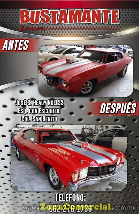 Servicio de Pintado, Pulido y Encerado en Carrocería Bustamante... ¡Como Nuevo!