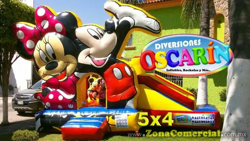 Diversiones Oscarin Renta de carpas, inflables, toro mecánico y servicios para fiestas/eventos.