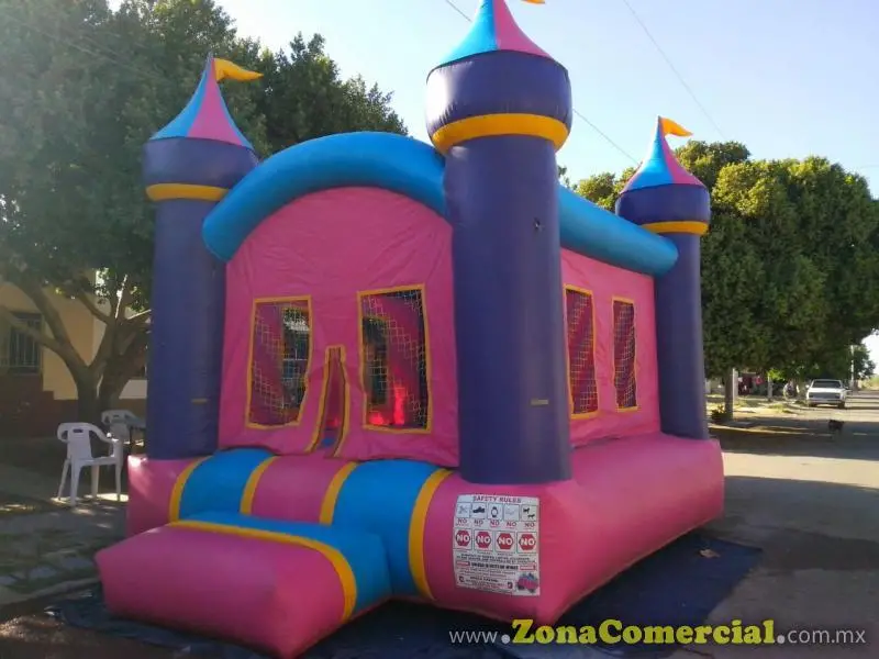 INFLABLE CASTILLO PRINCESAS 5 X 3.5 