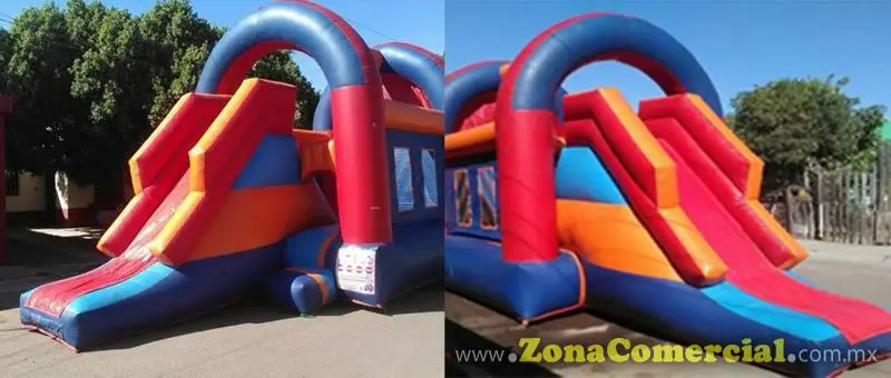 INFLABLE COMBO CON RESBALADILLA 7.5 X 4 
