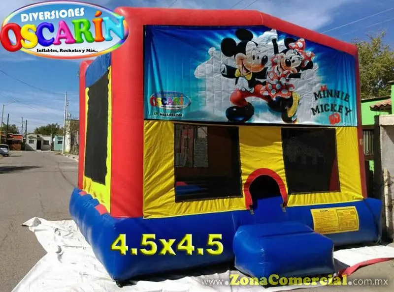 inflable de casa mickie