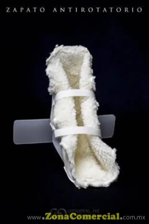 Zapato antirotatorio