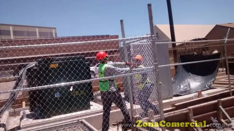 CERCADO DE TRANSFORMADOR, EN MINERA DEL COBRE EN CANANEA SONORA...