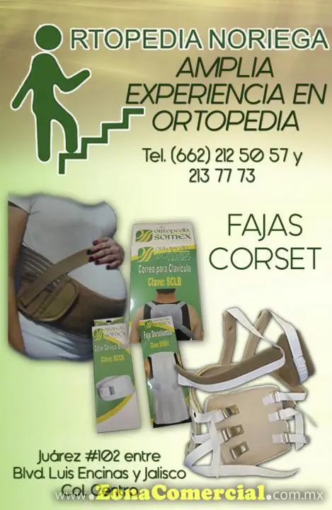 Fajas y Corset en Ortopedia Noriega-Fajas y Corset en Ortopedia Noriega