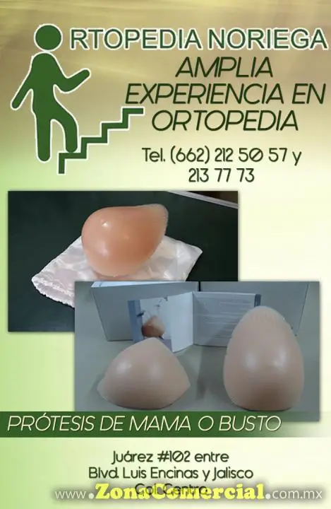 Prótesis de mama o busto en Ortopedia Noriega-Prótesis de mama o busto en Ortopedia Noriega
