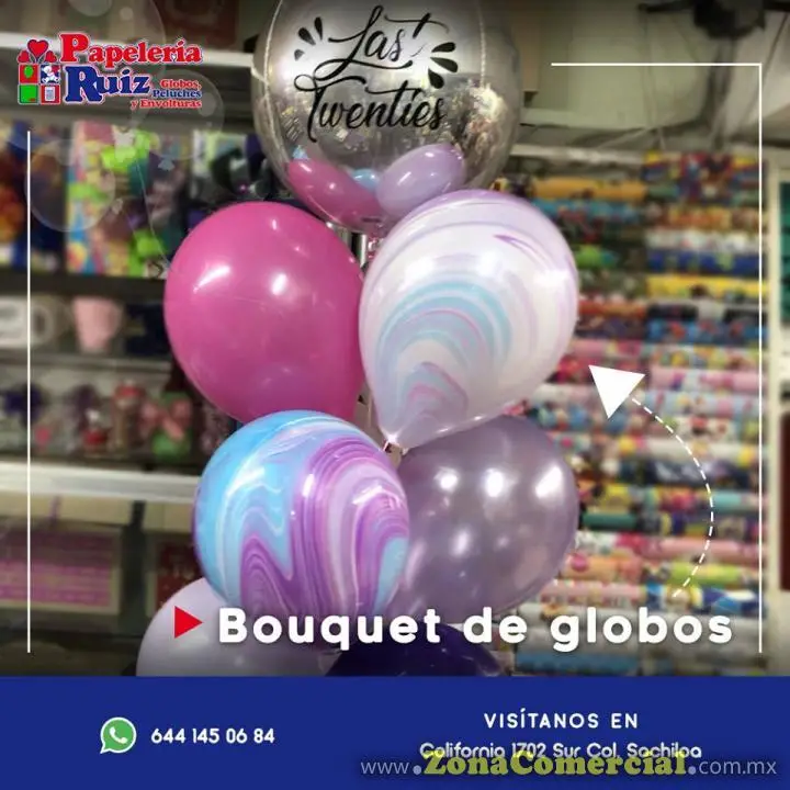 PAPELERÍA RUÍZ GLOBOS