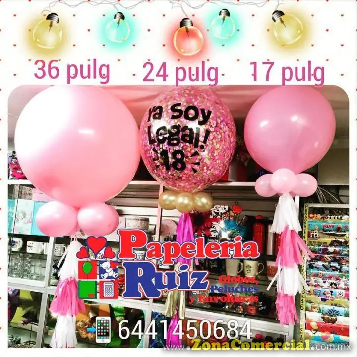 PAPELERÍA RUÍZ GLOBOS