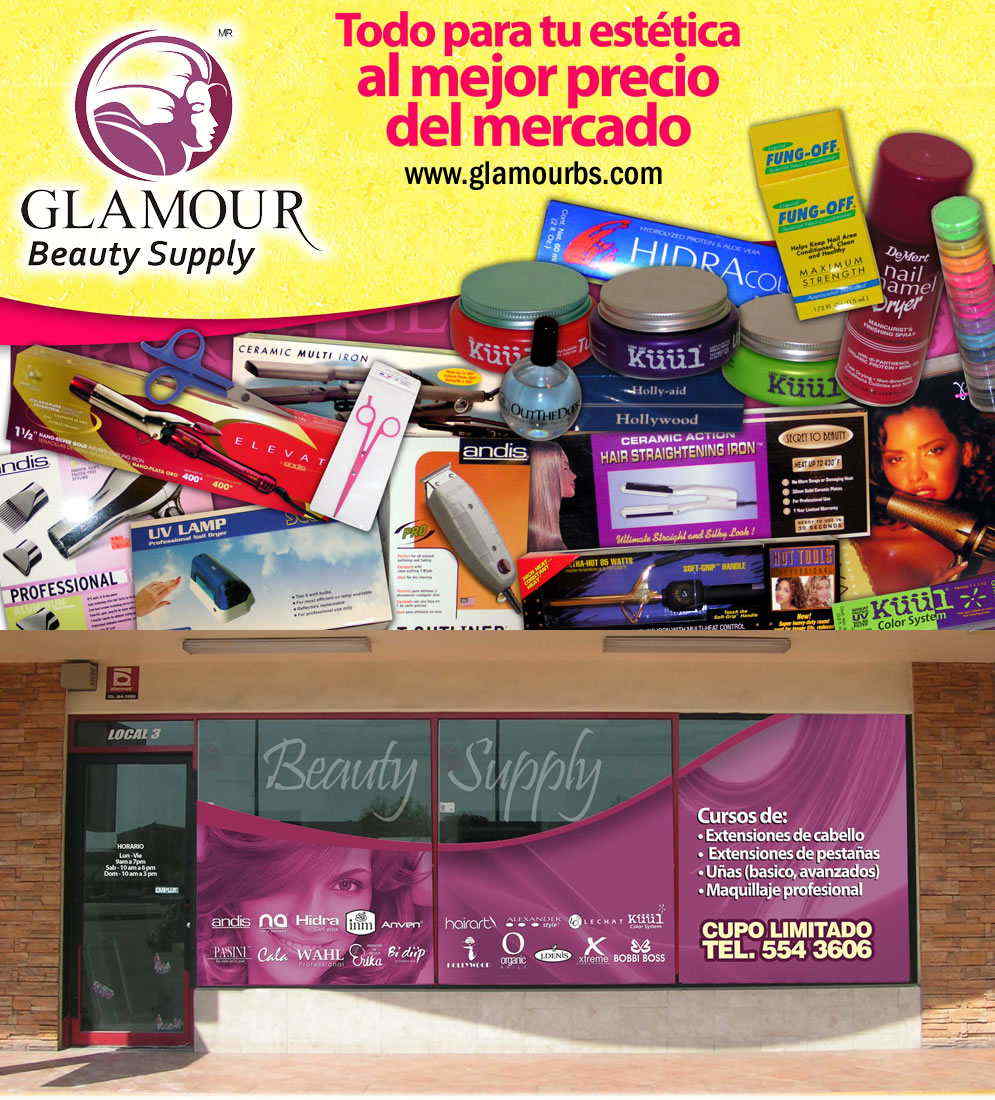 GLAMOUR Beauty Supply-TODO PARA TU ESTETICA AL MEJOR PRECIO DEL MERCADO