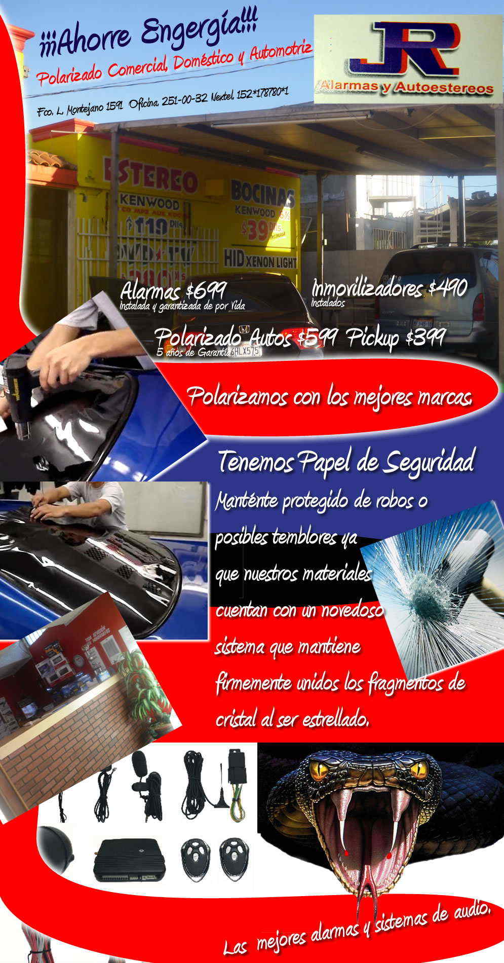 R ALARMAS Y AUTOESTEREOS