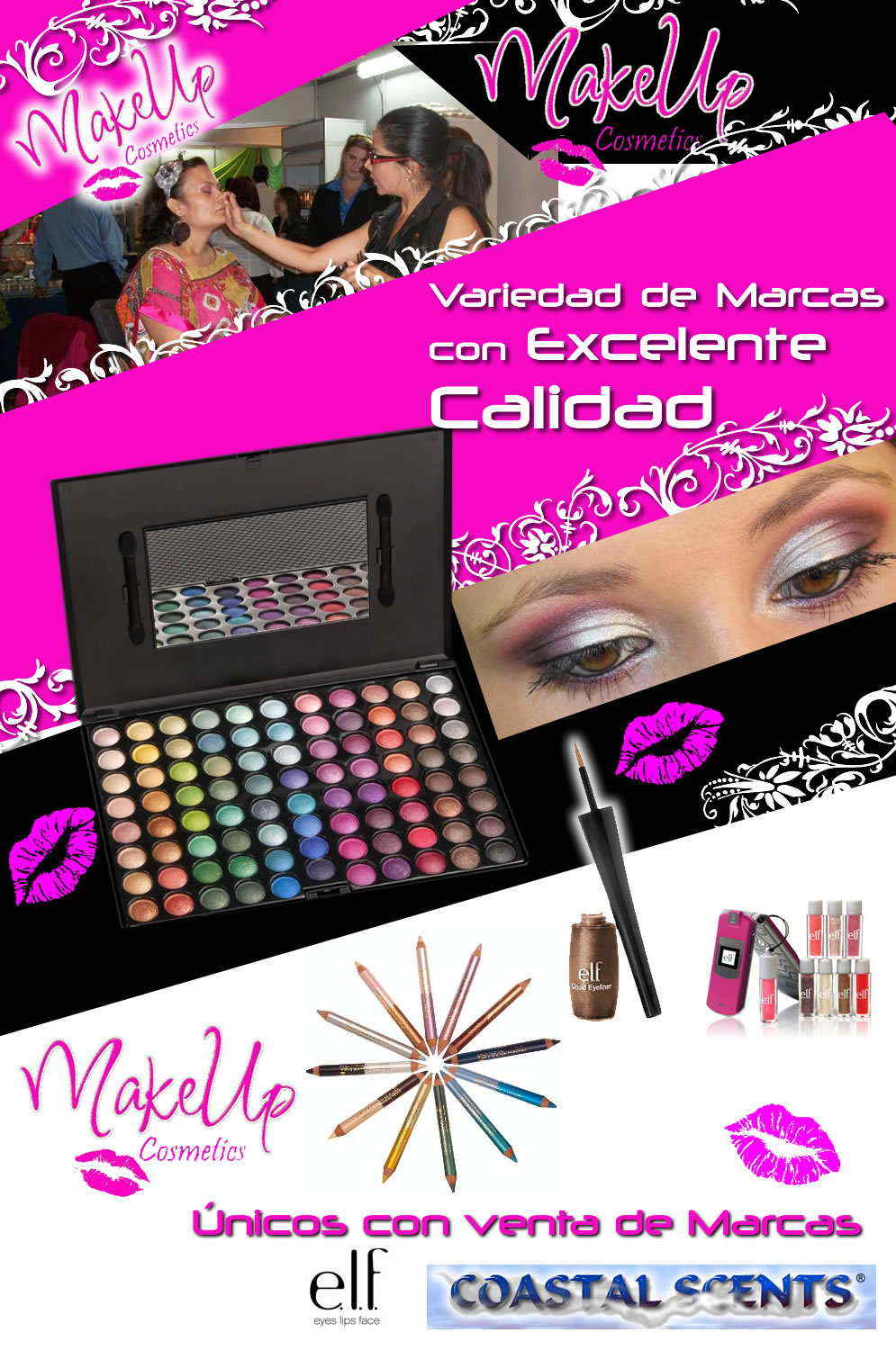 MakeUp Cosmetics-VARIEDAD DE MARCAS CON EXCELENTE CALIDAD