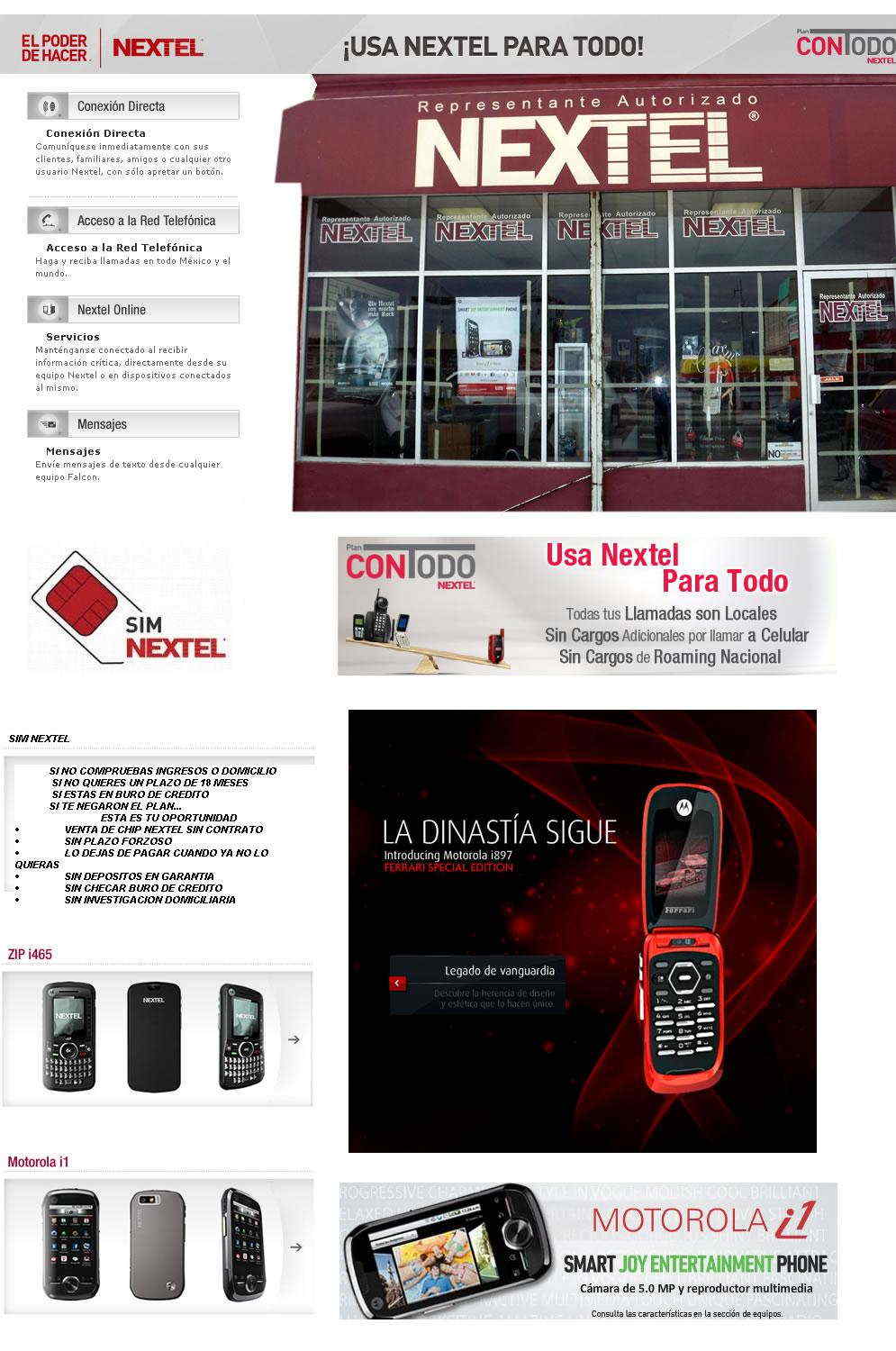 NEXTEL-REPRESENTANTE AUTORIZADO NEXTEL        