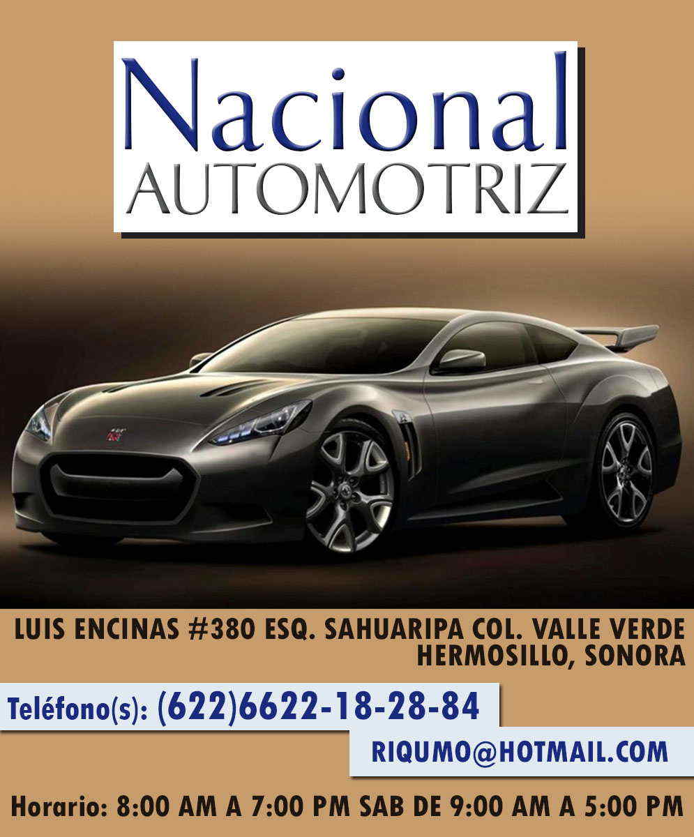 NACIONAL AUTOMOTRIZ-COMPRA VENTA Y CONSIGNACION DE AUTOS SEMINUEVOS, AUTOS Y CAMIONES