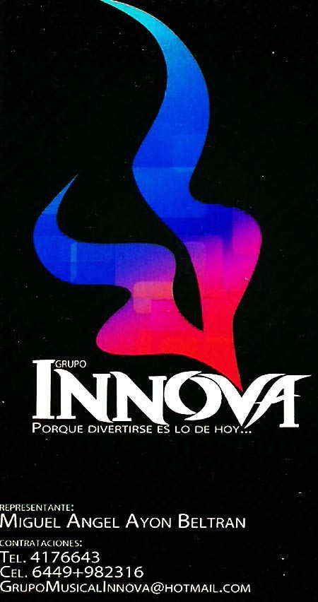 Grupo Innova-Porque divertirse es lo de hoy..    