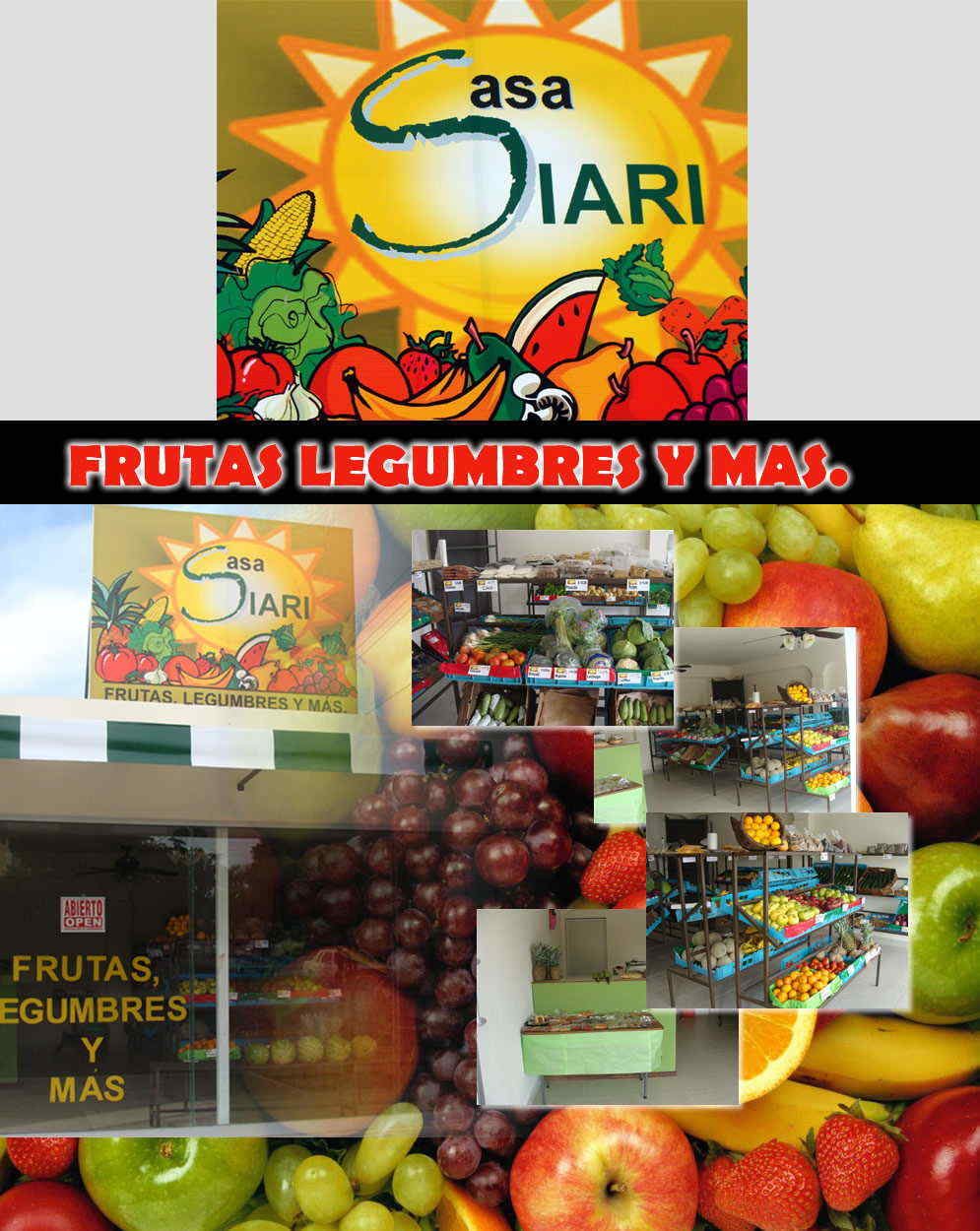 CASA SIARI -Frutas,Legumbres y Mas...