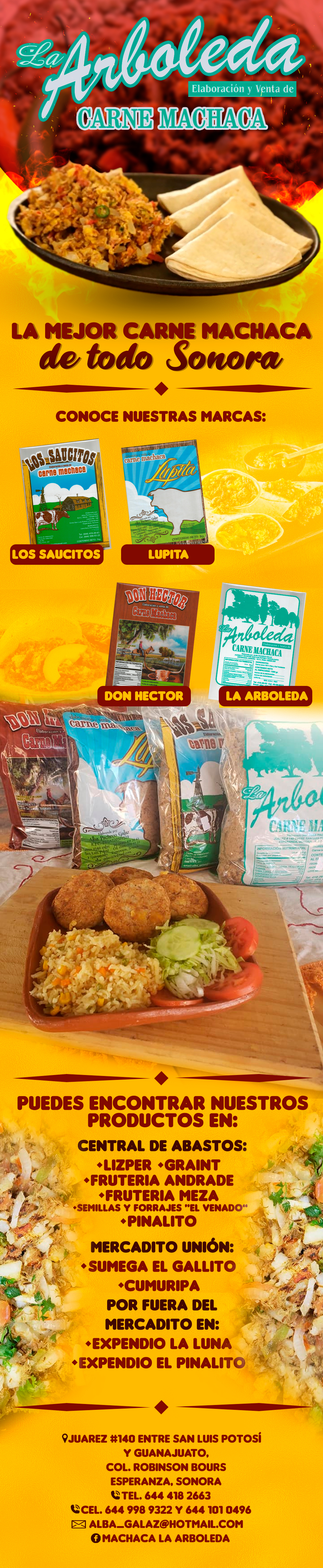 Machaca La Arboleda-La mejor Carne Machaca de TODO SONORA!! Venta de Carne Machaca y Carne Seca... Envíos a todo el Noroeste.            