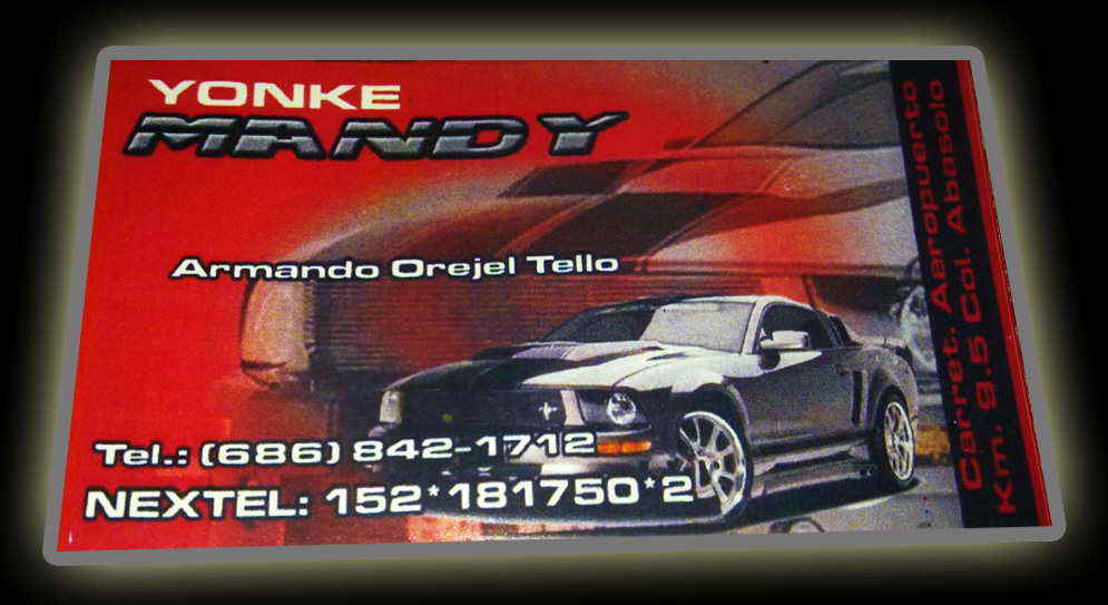 Yonke Mandy-Compra-Venta de autopartes usadas             