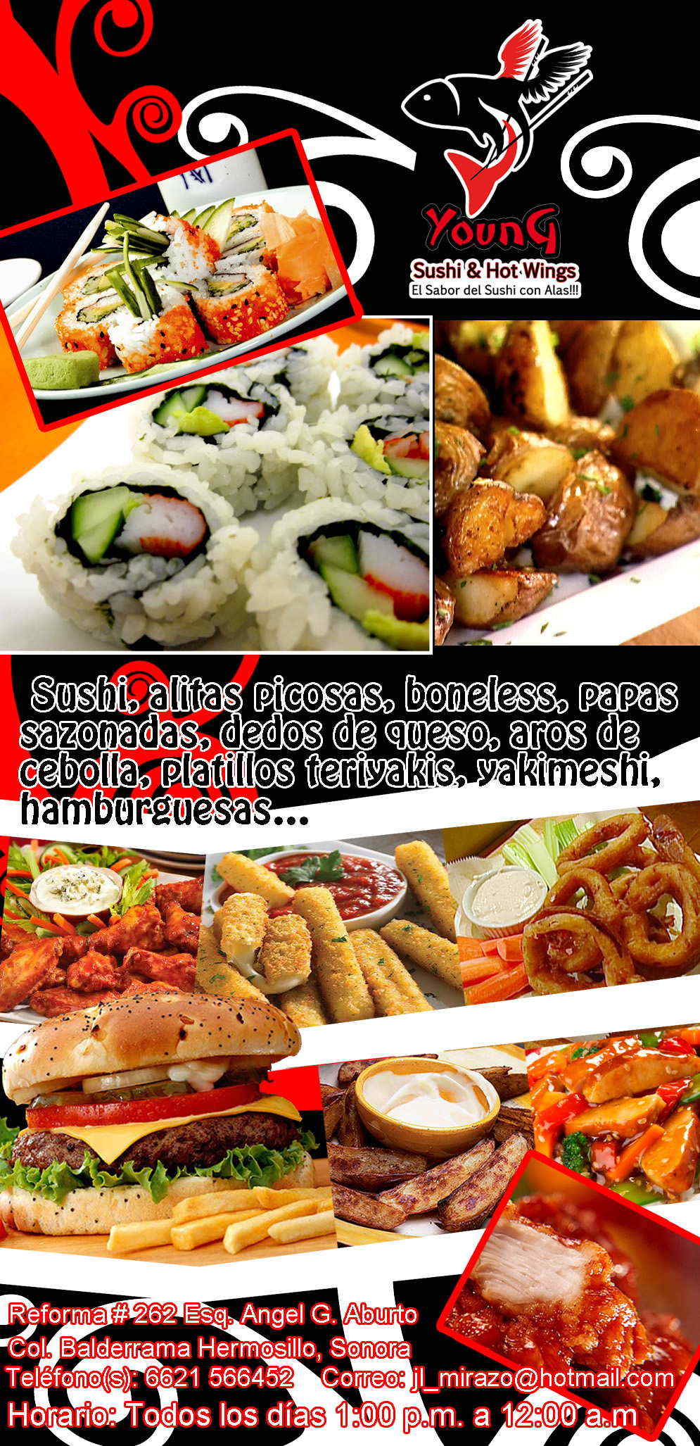 Young Sushi & Hot Wings