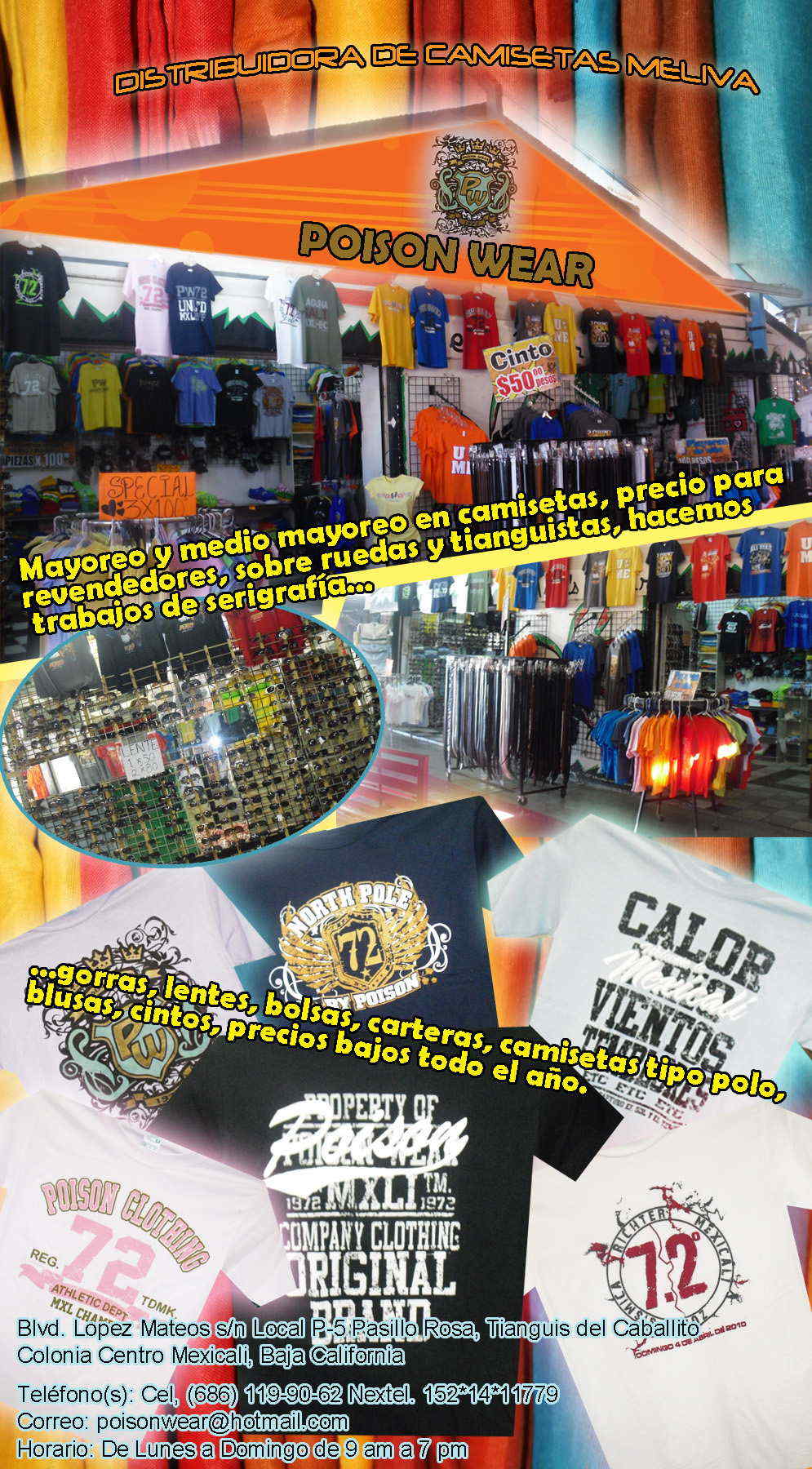 DISTRIBUIDORA DE CAMISETAS MELIVA