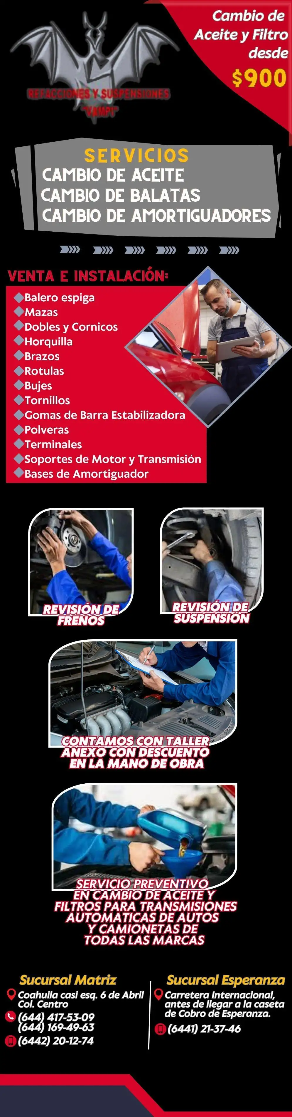 Suspensiones VAMPI