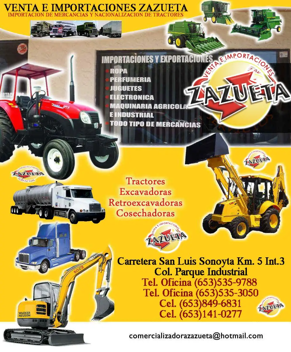 VENTA E IMPORTACIONES ZAZUETA 