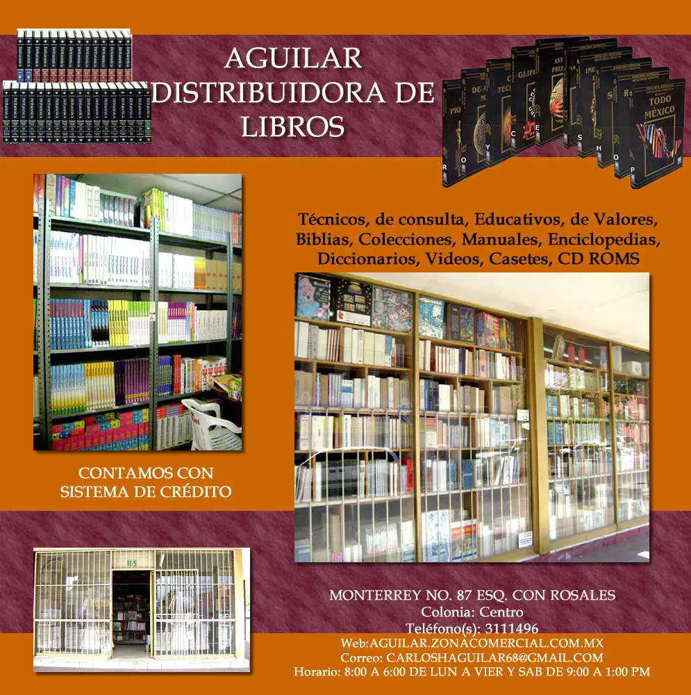 AGUILAR DISTRIBUIDORA DE LIBROS
