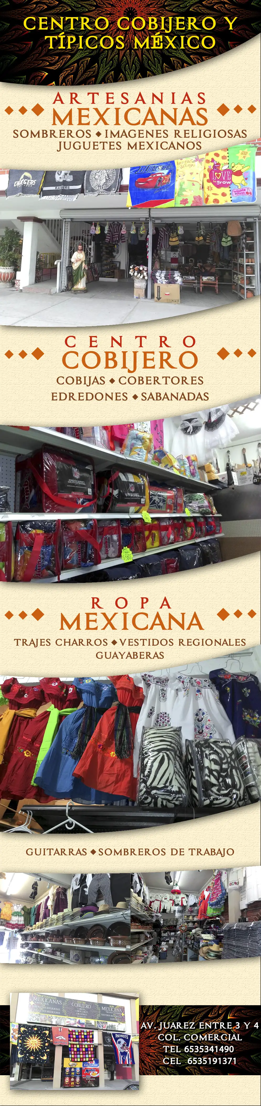 Centro Cobijero y Dulcerías del Rey