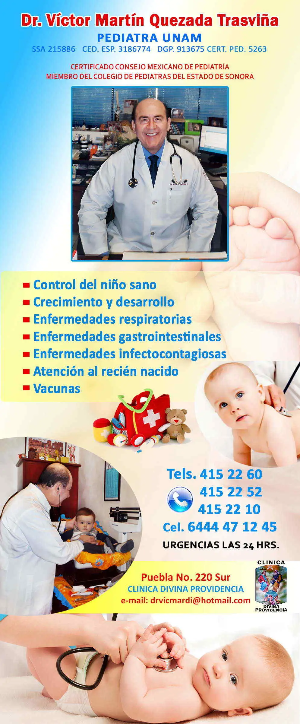 Dr. Victor Quezada Trasviña PEDIATRA