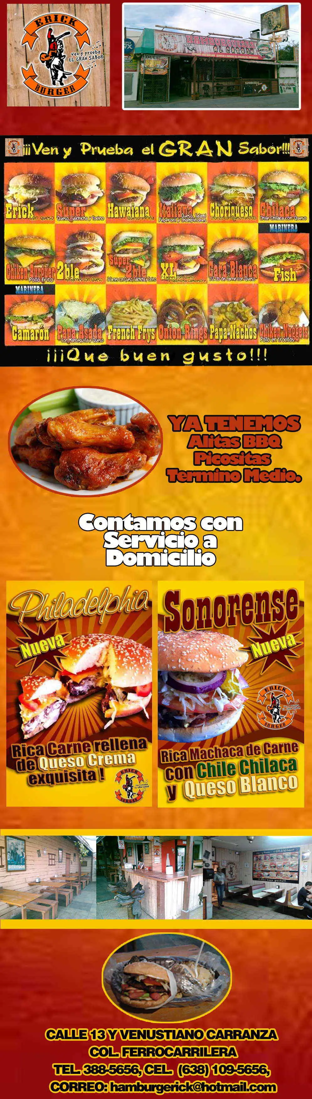 ERICK BURGER PUERTO PEÑASCO