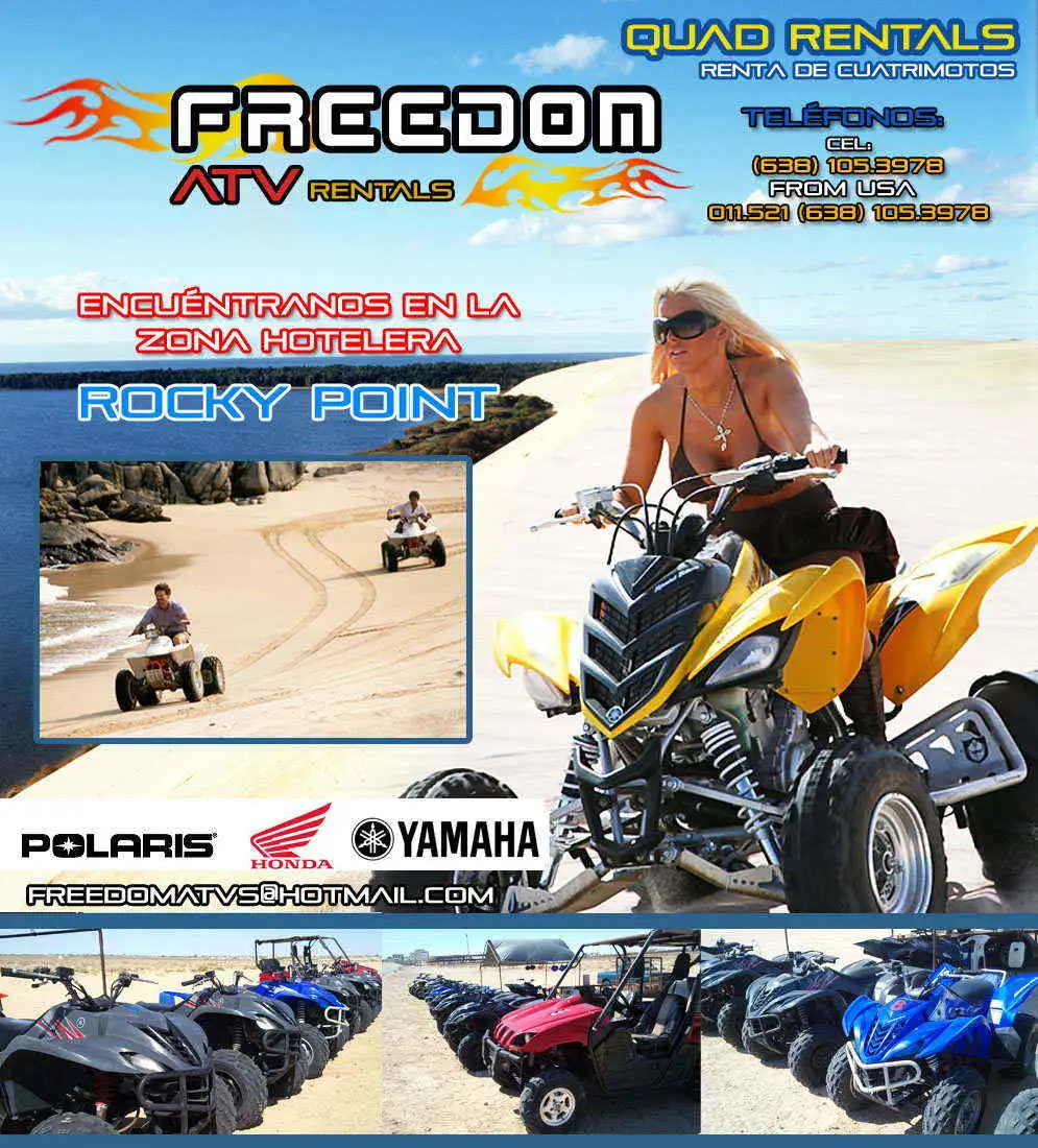 FREEDOM ATV Rentals en Puerto Peñasco