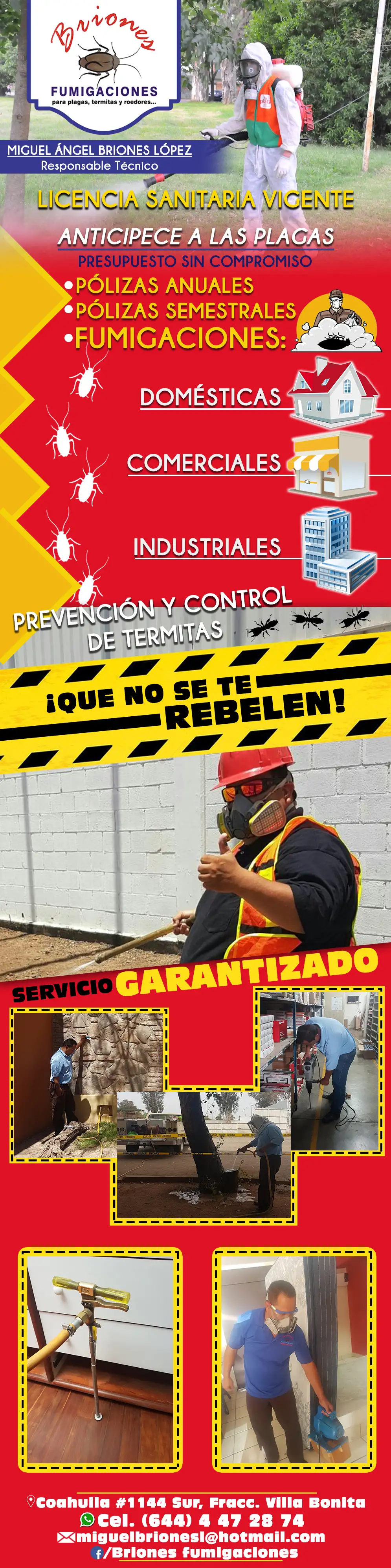 Fumigaciones Briones