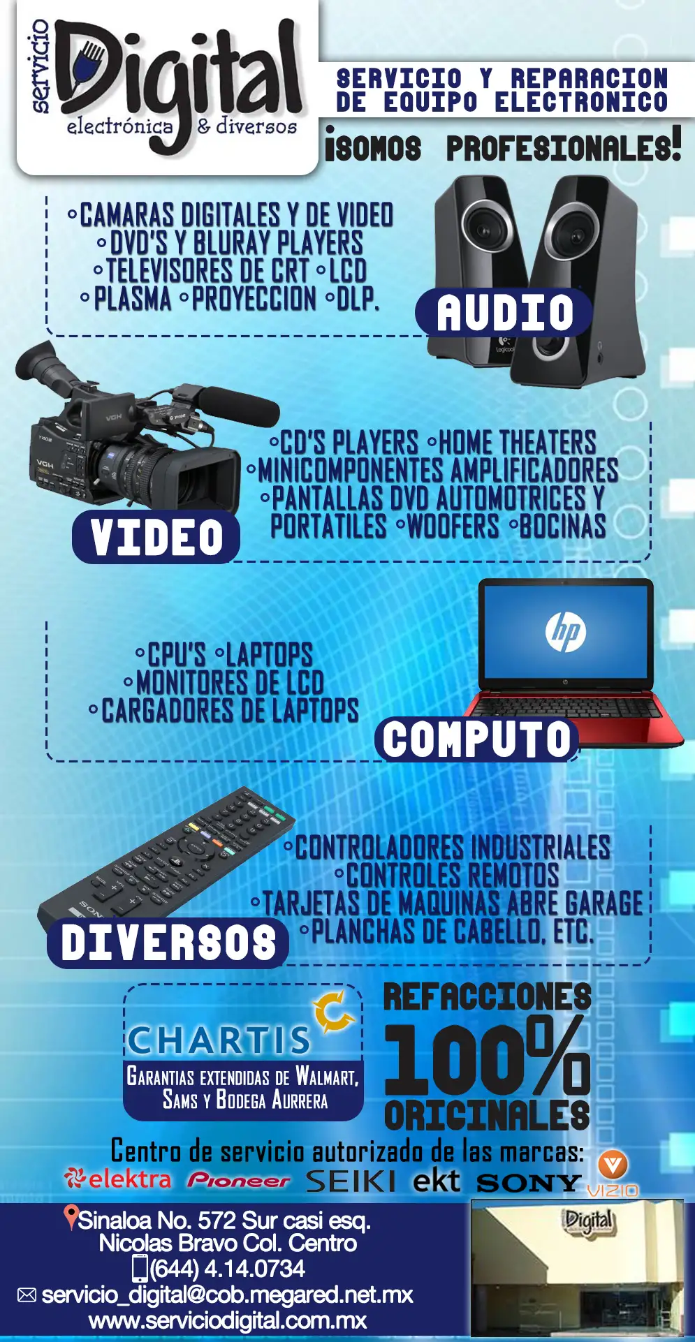 SERVICIO DIGITAL ELECTRONICA & DIVERSOS