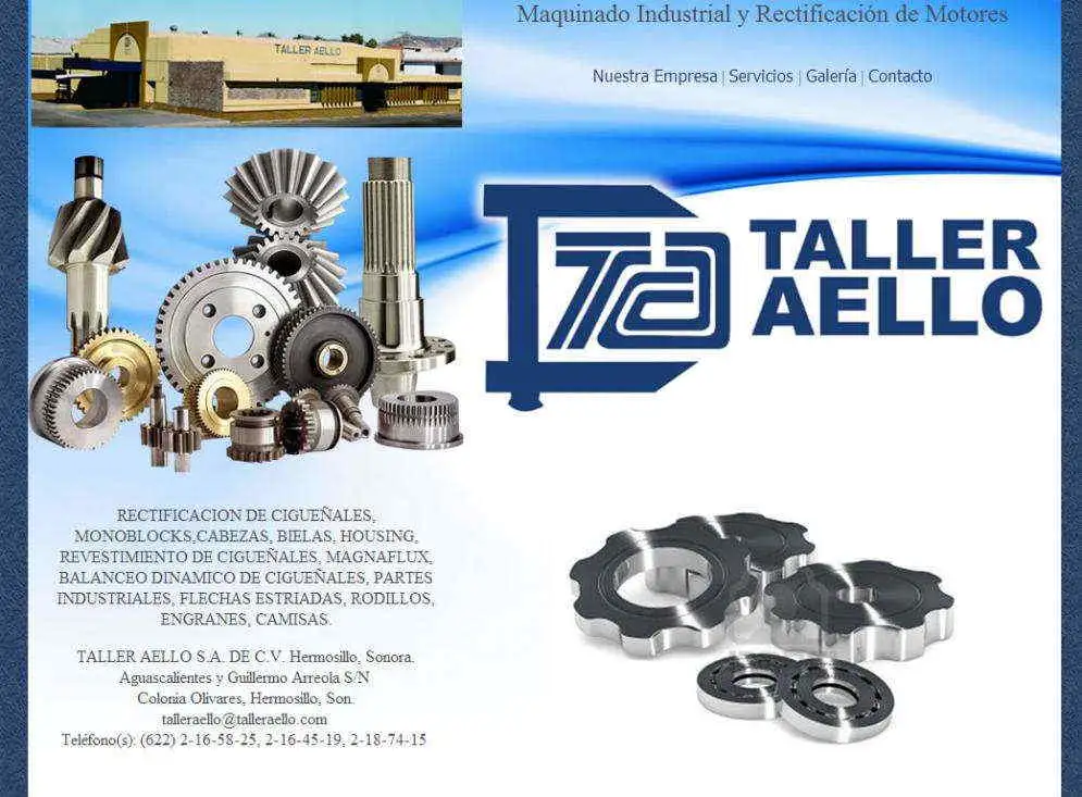 TALLER AELLO S.A. DE C.V.